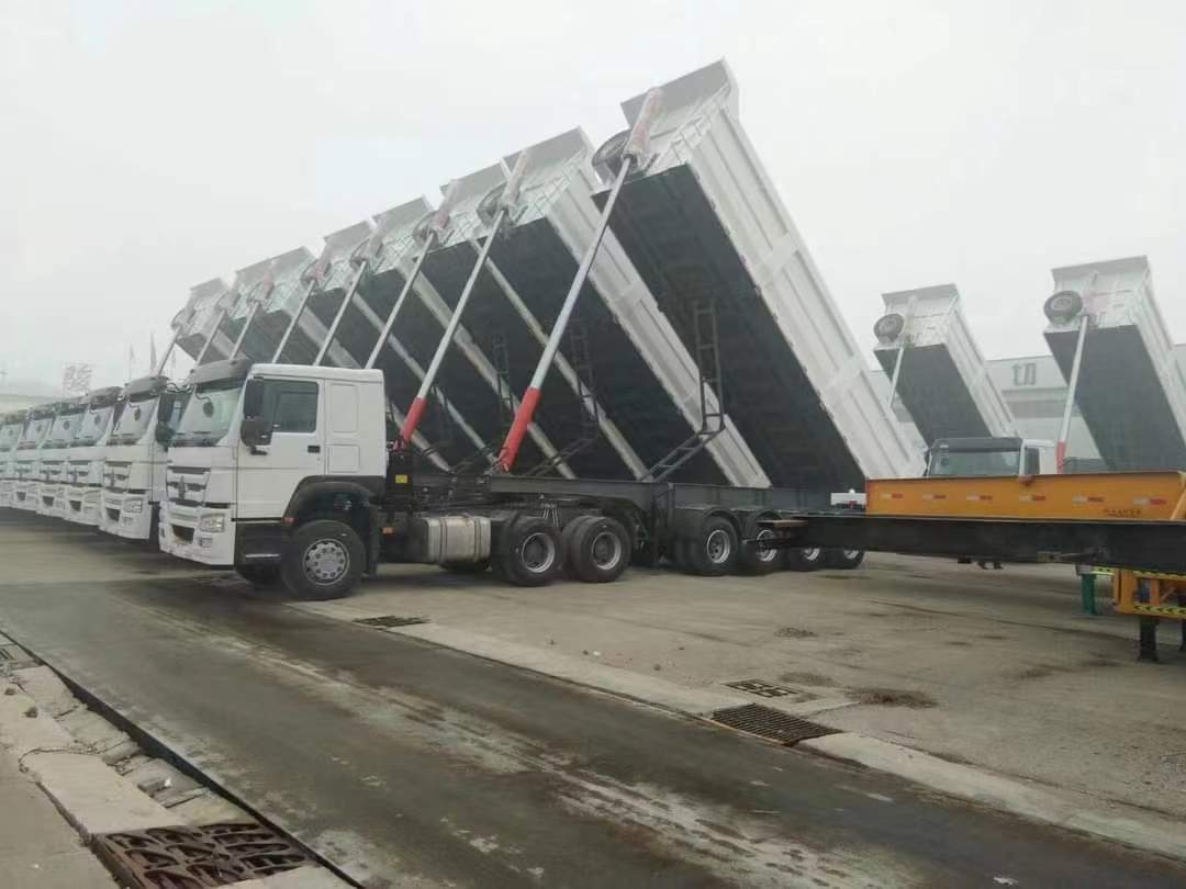 10m rear flip dump semi-trailer