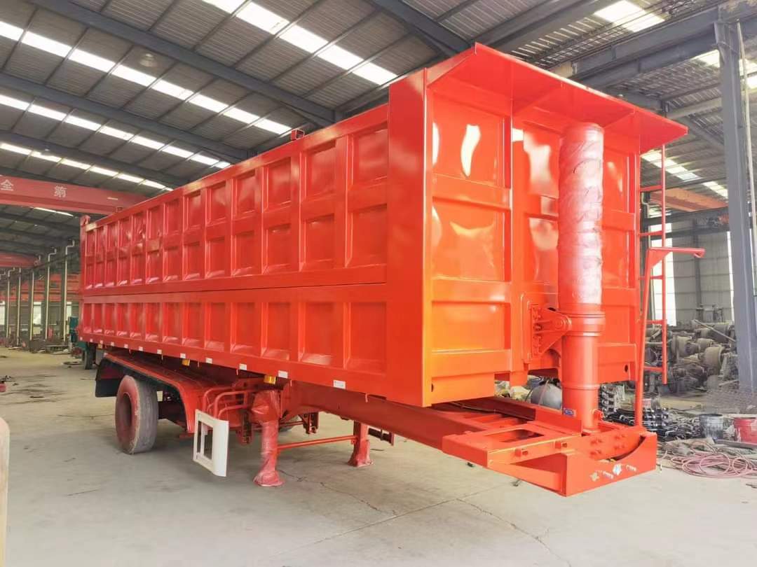 10.5m rear flip dump semi-trailer