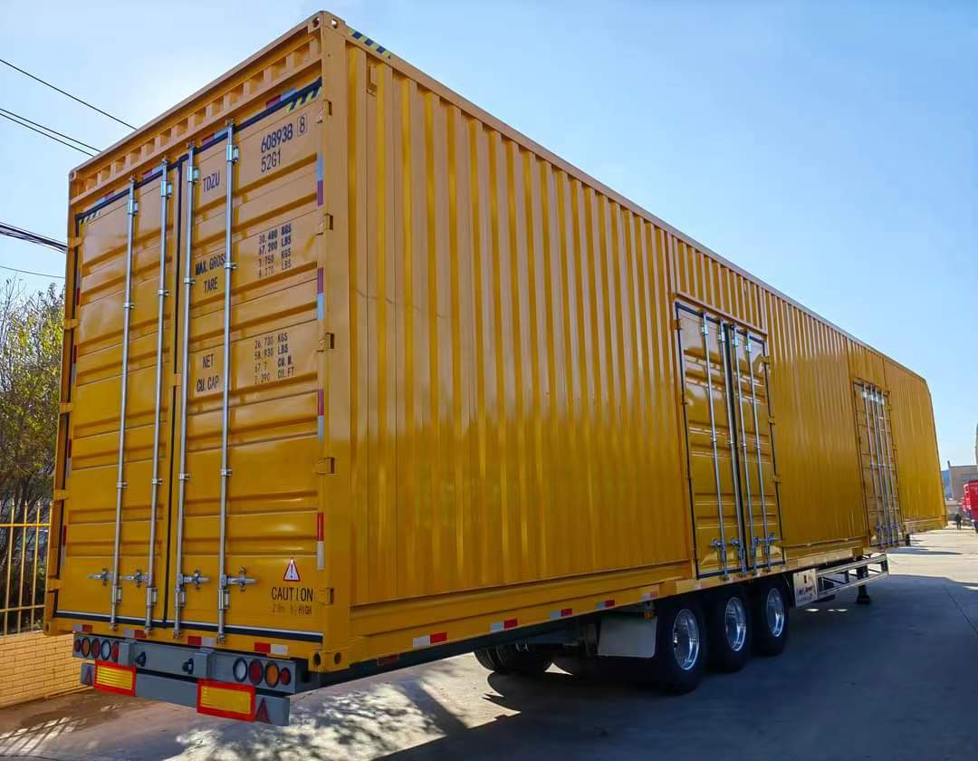 13.6m refrigerated van semi-trailer (twin tires/air suspension)