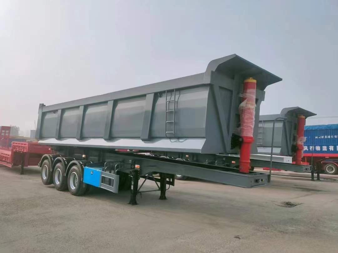 9.5m rear flip dump semi-trailer