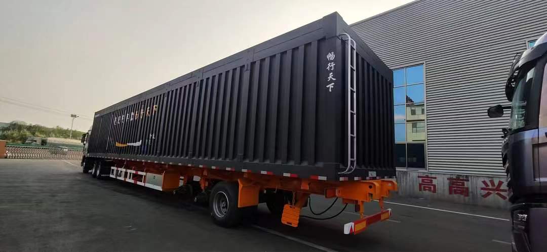 13m side curtain van semi-trailer