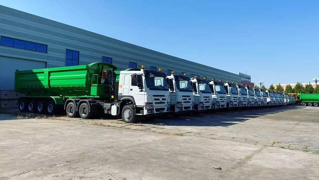 13m lightweight dump transport semi-trailer