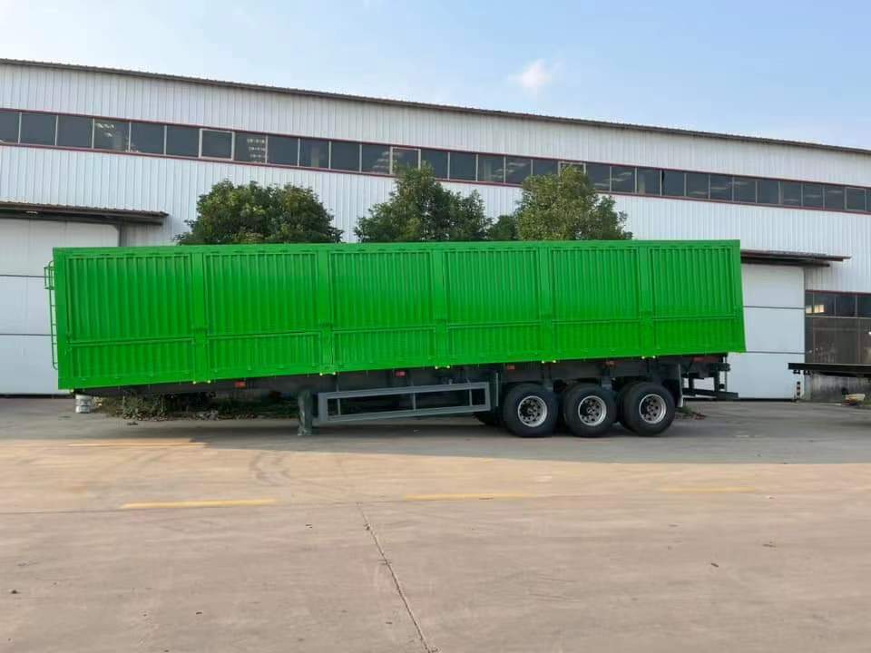 9.618m box center axle trailer