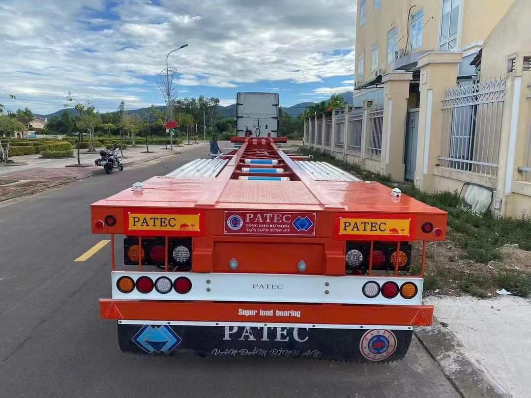 40-foot straight beam frame truck (container transport semi-trailer)