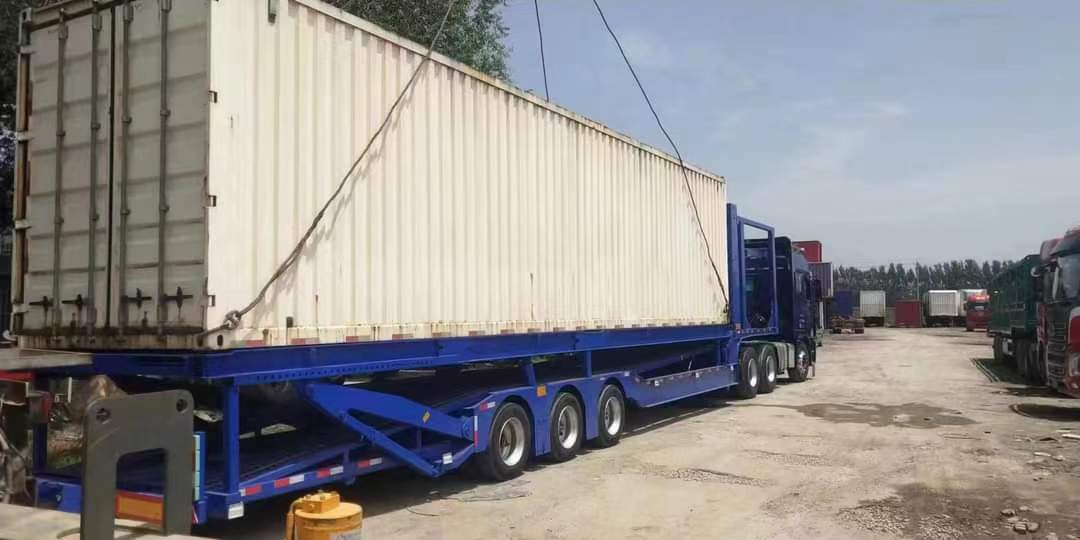 48-foot container transport semi-trailer