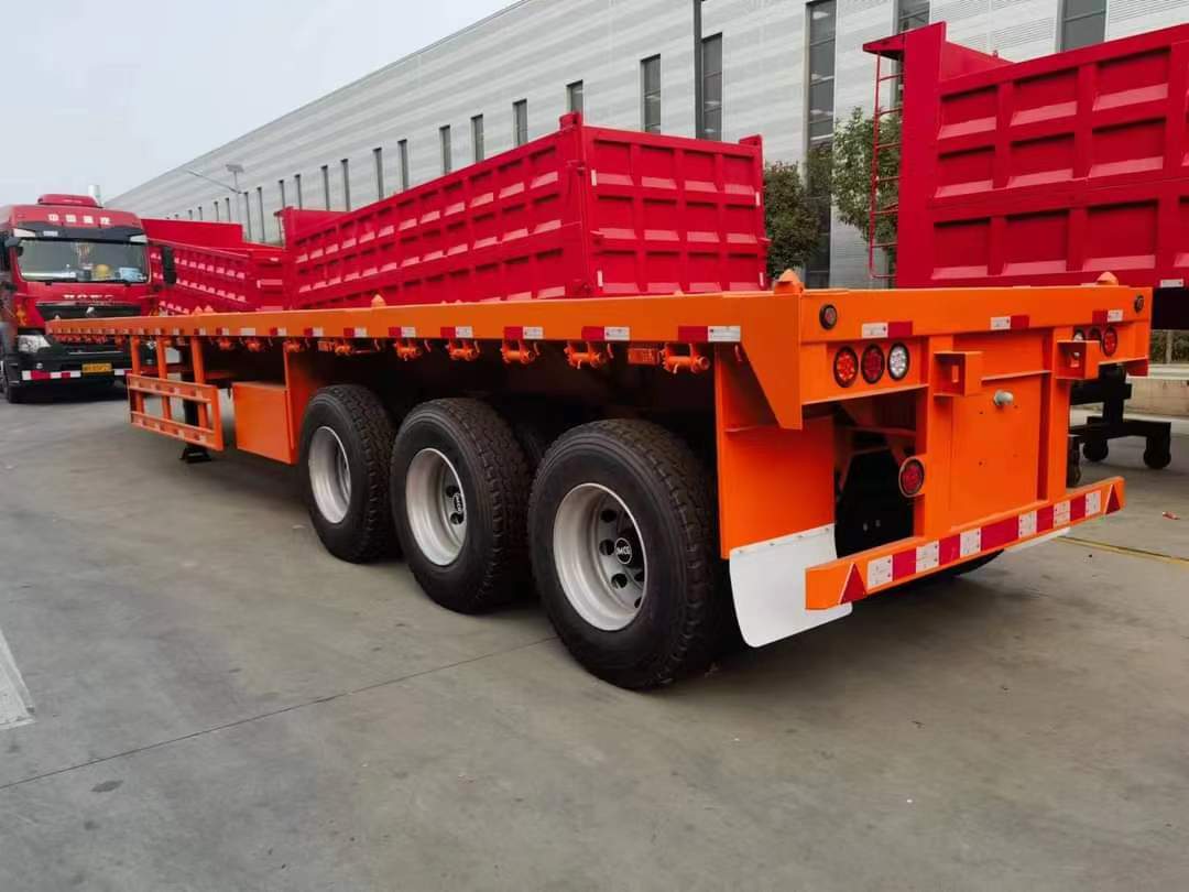 40-foot straight beam frame truck (container transport semi-trailer)