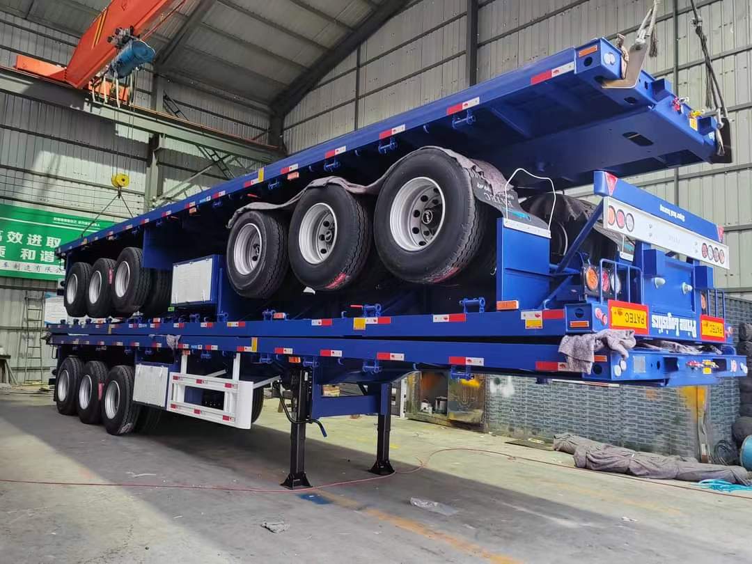 30-foot large gooseneck frame truck (container transport semi-trailer)