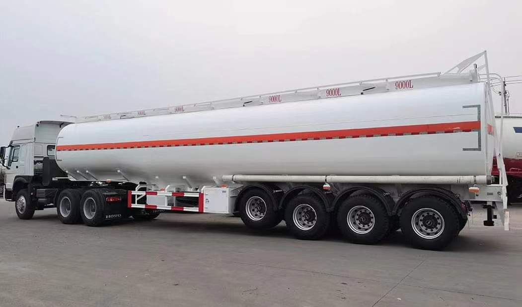 18 cubic meter oil tank transport semi-trailer