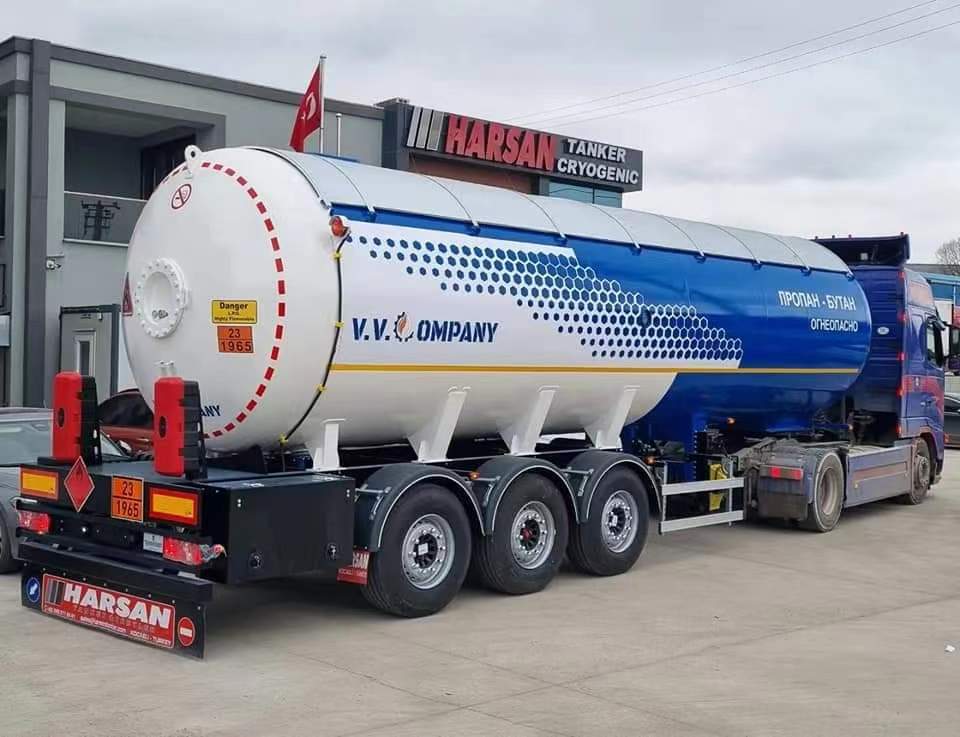 26 cubic meters corrosive material tank transport semi-trailer