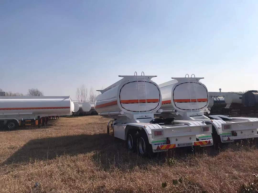 38 cubic meter aluminum alloy oil semi-trailer