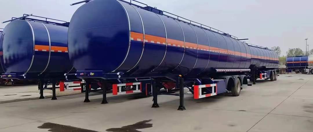 24 cubic meters flammable liquid tank transport semi-trailer