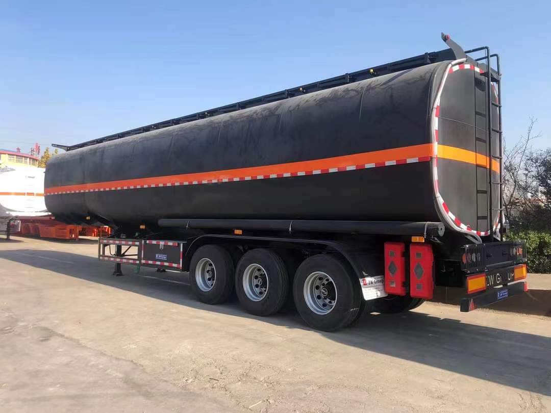 24 cubic meters flammable liquid tank transport semi-trailer