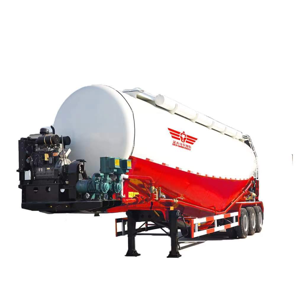 45 cubic meter lightweight bulk cement tanker