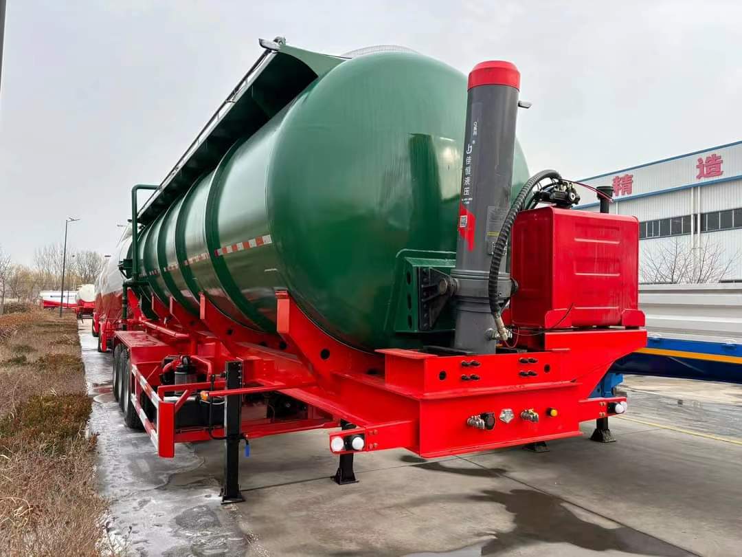 intelligent conveyor belt 10-meter bulk grain transport semi-trailer