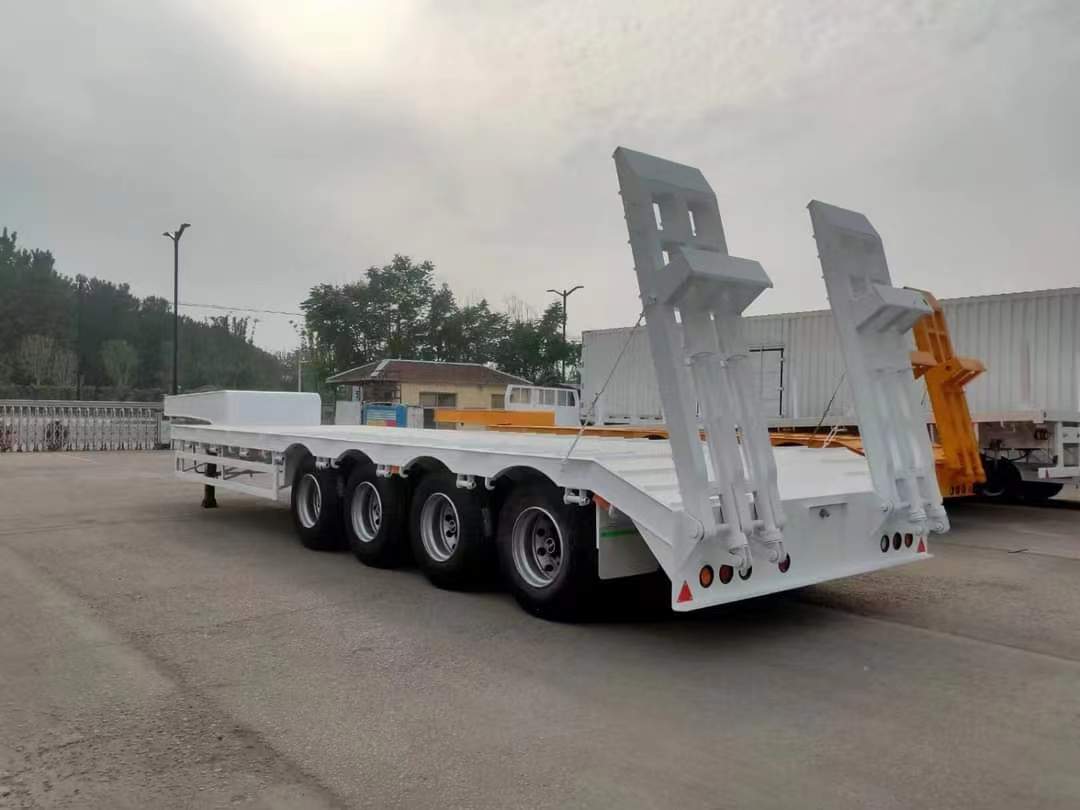 12.5m low flatbed semi-trailer