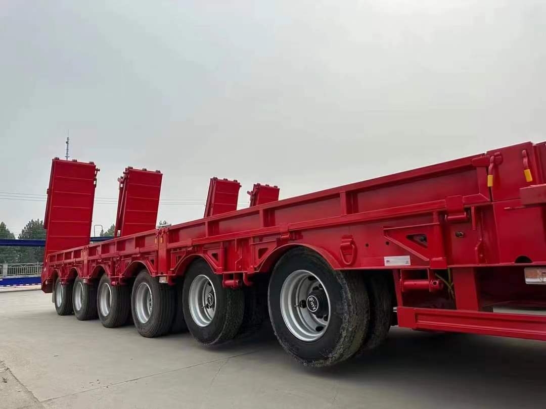 13-meter straight beam flatbed transport semi-trailer