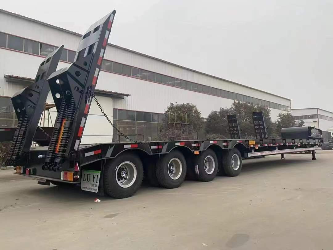 13-meter straight beam flatbed transport semi-trailer