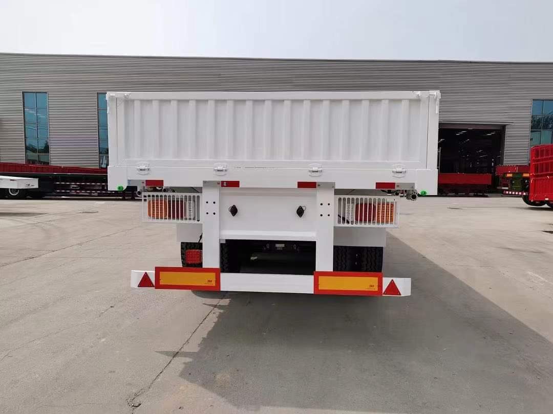 8.6m half-rail semi-trailer