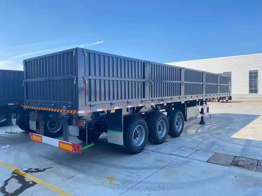 Custom-built flip dump semitrailer from the Philippines