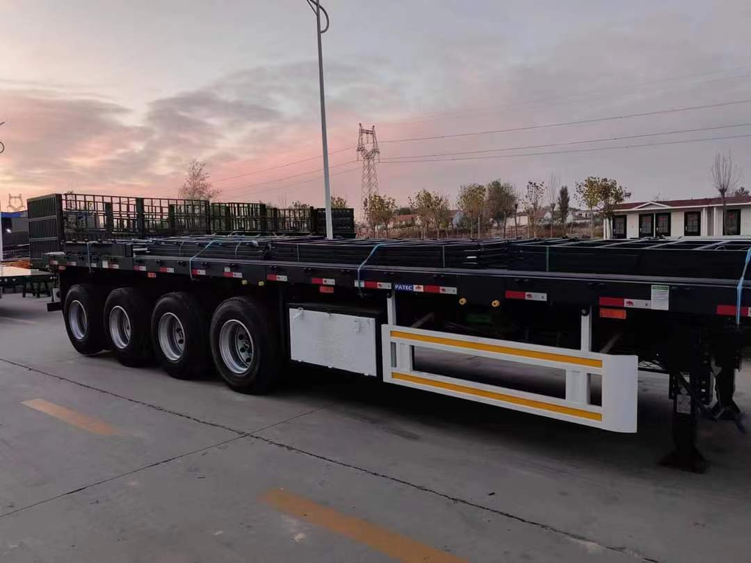 12m low platform hook transport semi-trailer