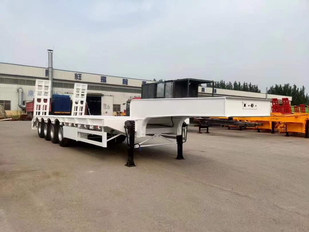 12.5m low flatbed semi-trailer