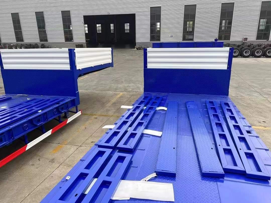 12.5m low flatbed semi-trailer