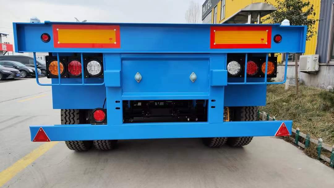 13m low flatbed semi-trailer