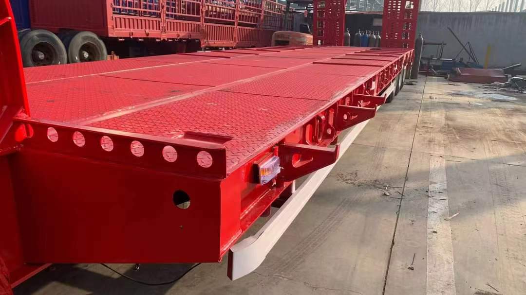 13-meter straight beam flatbed transport semi-trailer