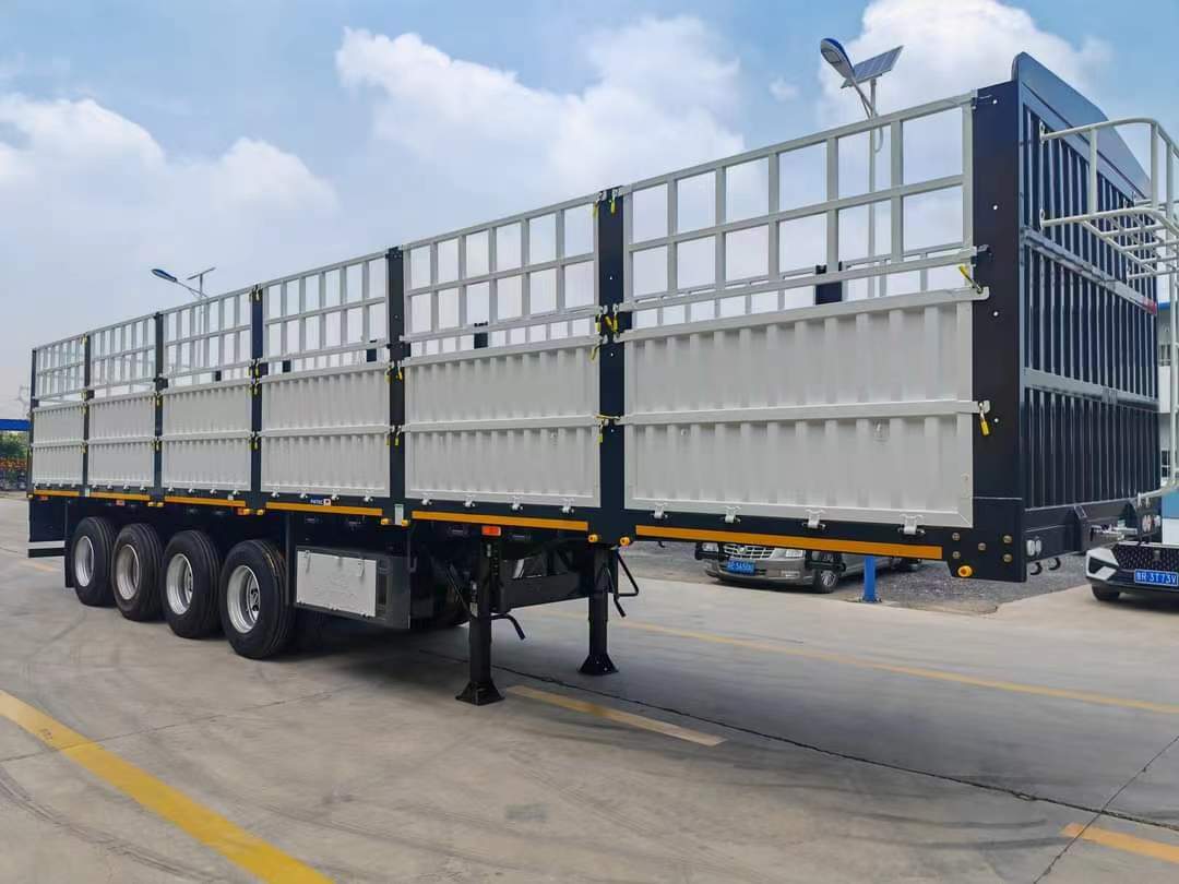 13-meter gooseneck railing semi-trailer