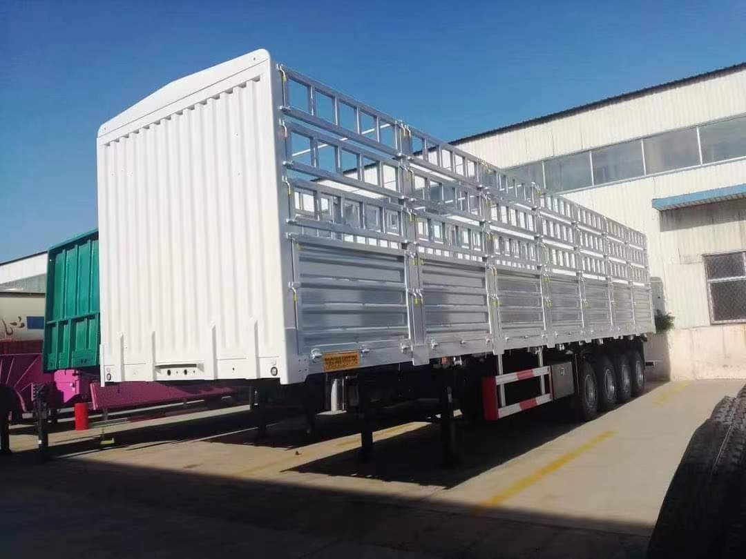 8.6m half-rail semi-trailer