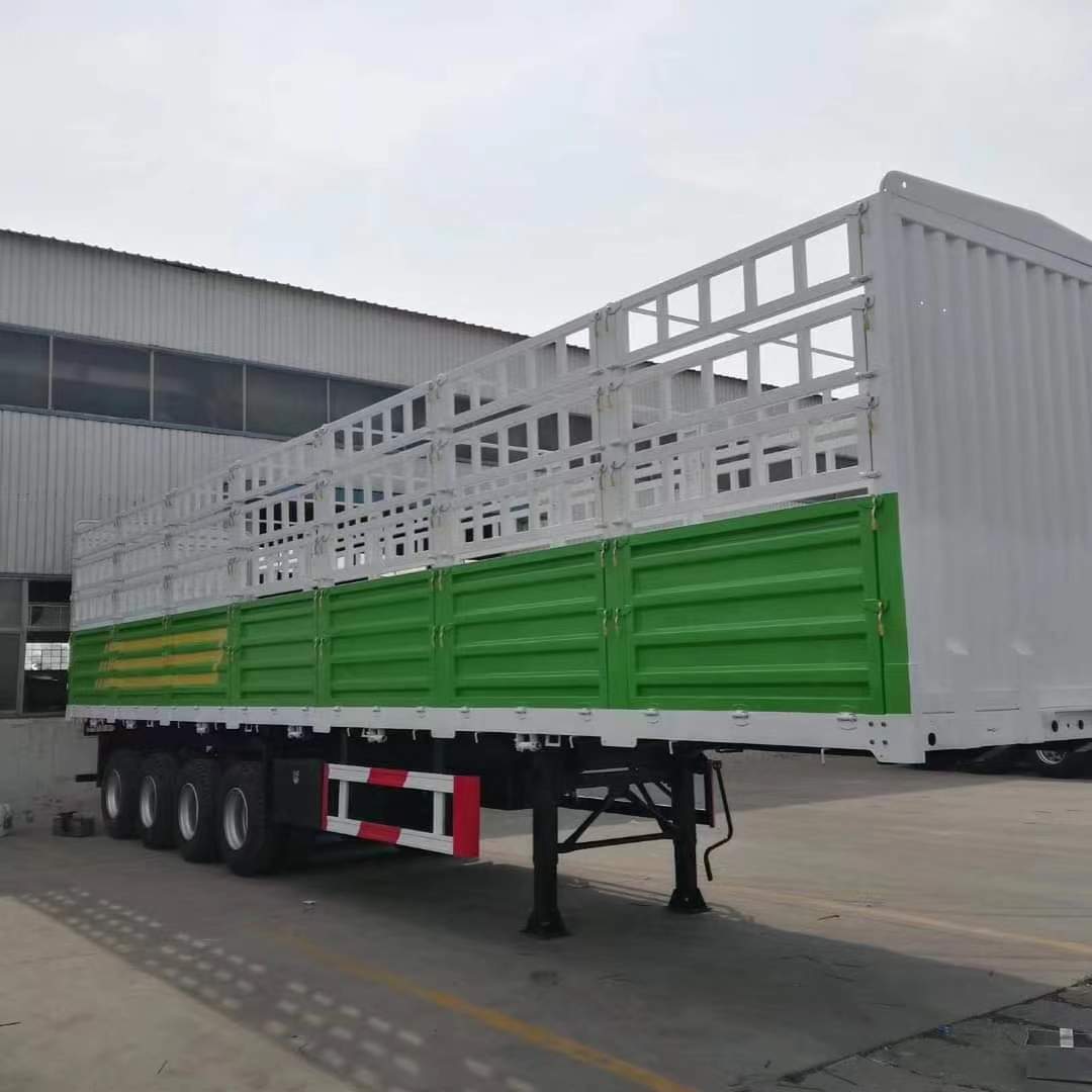 13-meter gooseneck railing semi-trailer