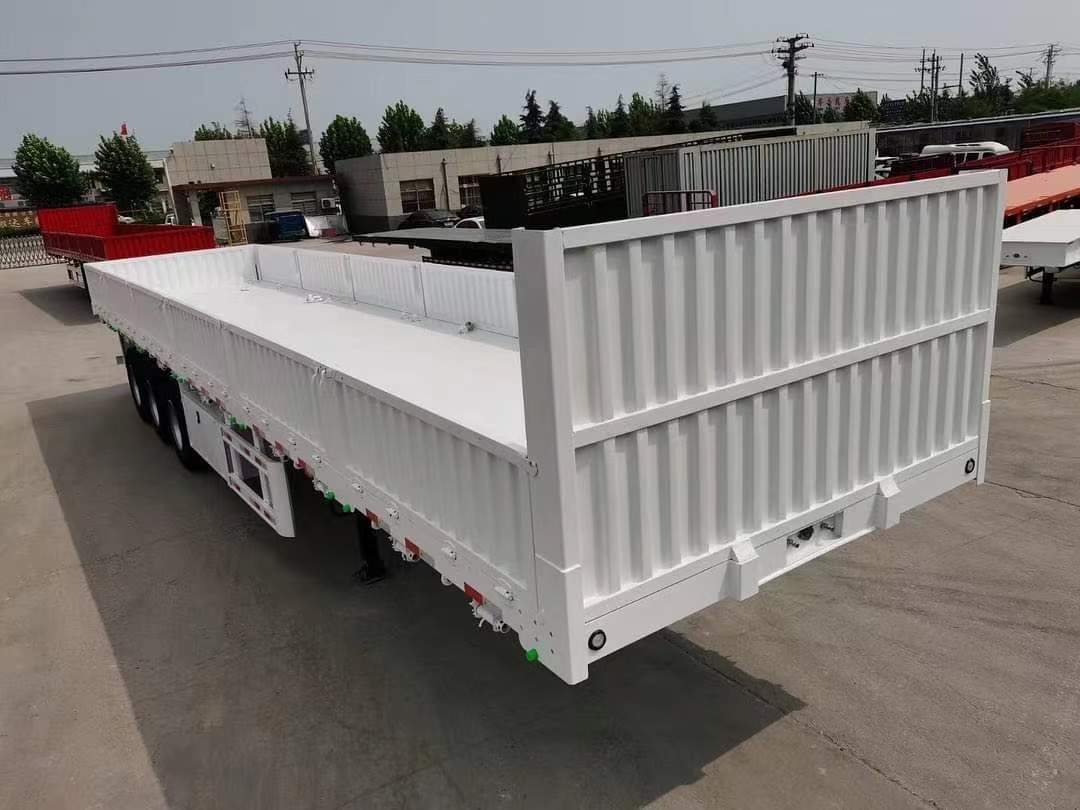 8.6m half-rail semi-trailer