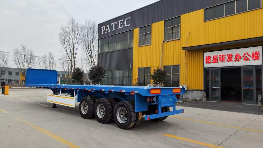 13m low flatbed semi-trailer