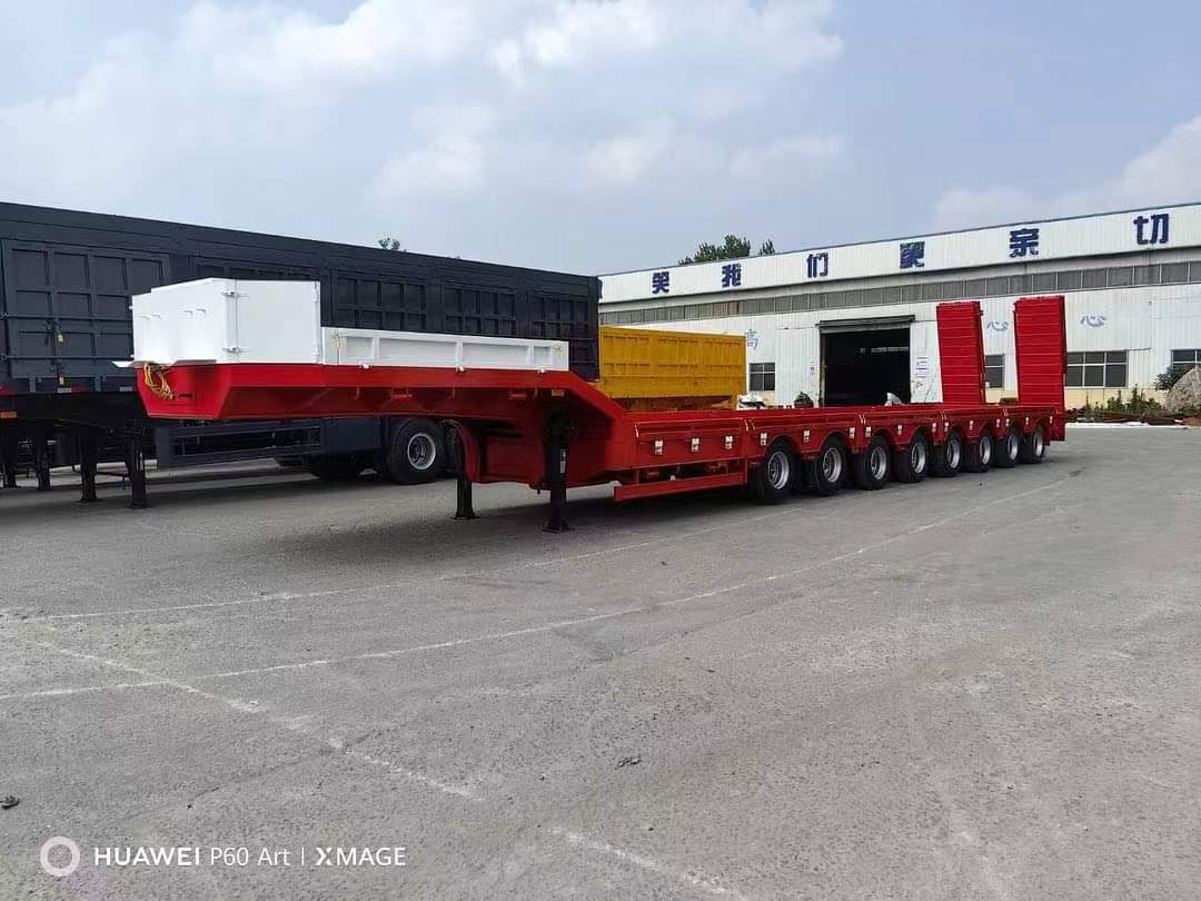 12.5m low flatbed semi-trailer