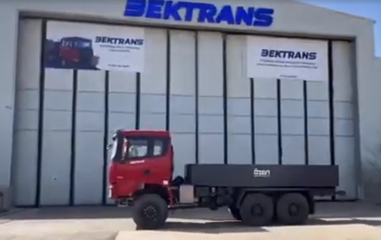 Cabin semi-trailers ordered by Afghan customers